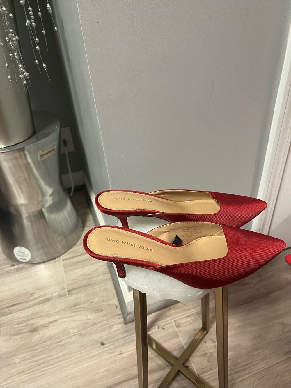 Red Kittie Heels